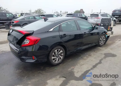 2018 Honda Civic Ex from USA, damaged, VIN 2HGFC2F75JH601923